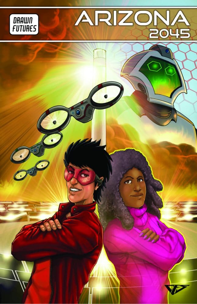 drawn futures arizona 2045 comic book 1