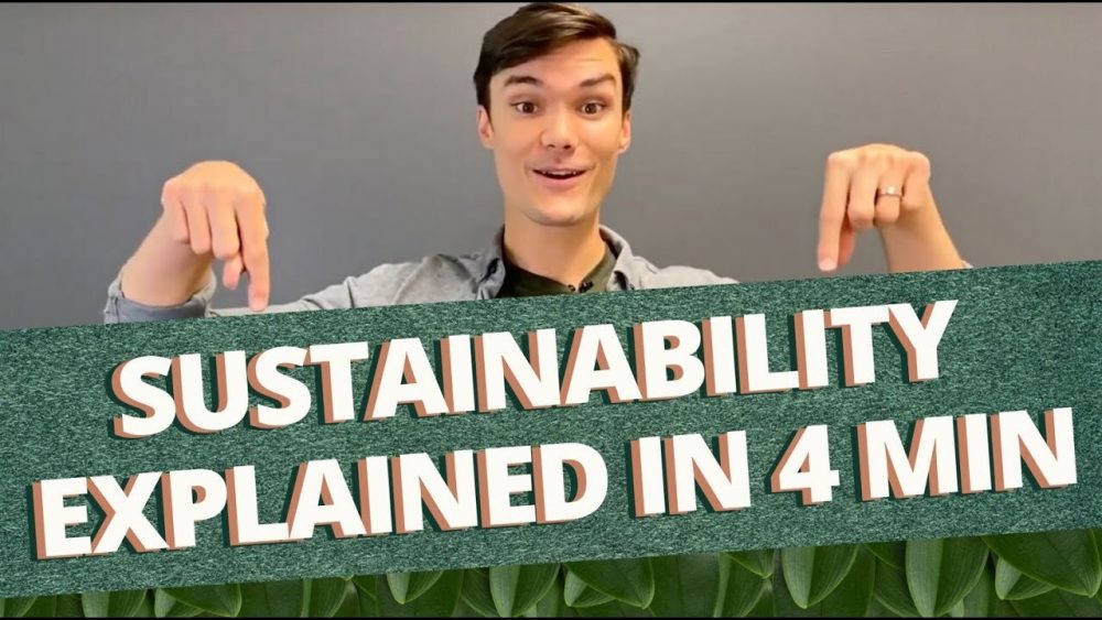 sustainability in four minutes